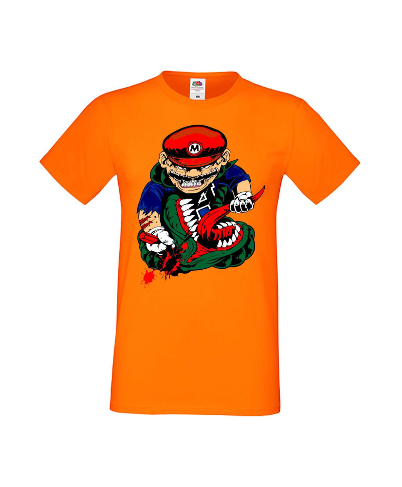 Мъжка Тениска Super Mario Mario Vs Monster