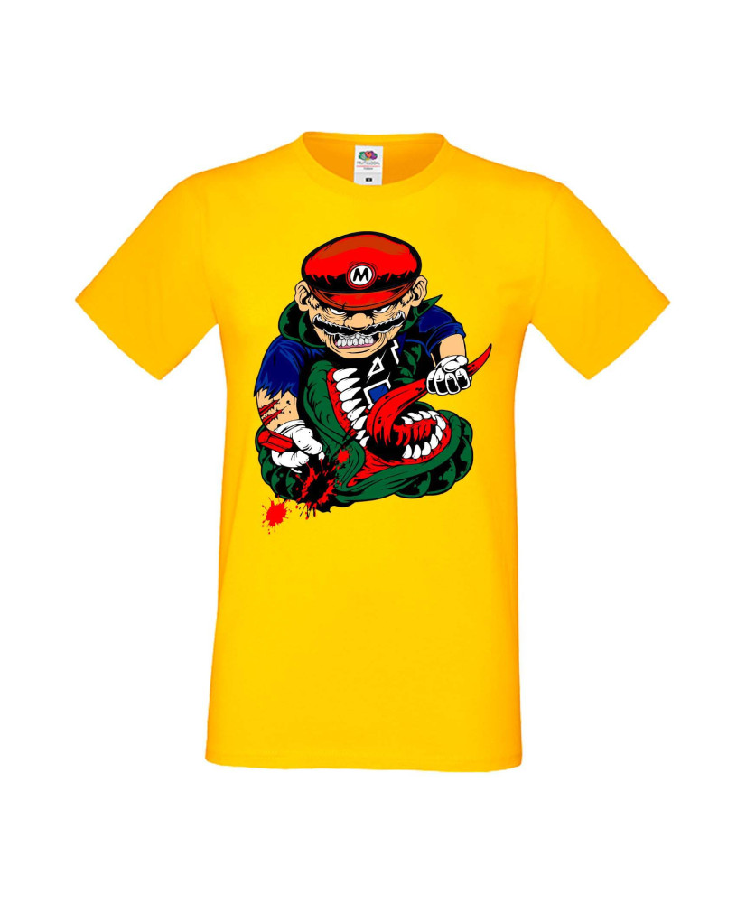 Мъжка Тениска Super Mario Mario Vs Monster