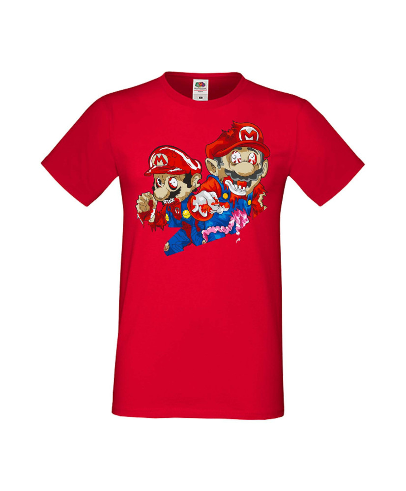 Мъжка Тениска Super Mario Mario Zombie 2