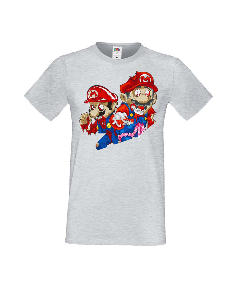 Мъжка Тениска Super Mario Mario Zombie 2