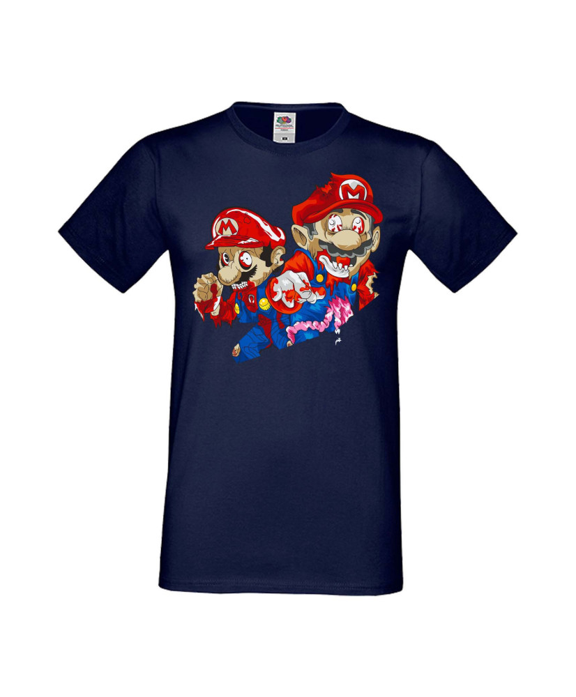 Мъжка Тениска Super Mario Mario Zombie 2