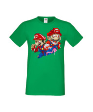 Мъжка Тениска Super Mario Mario Zombie 2