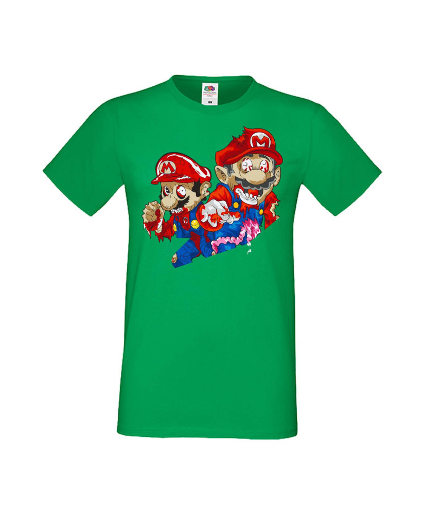 Мъжка Тениска Super Mario Mario Zombie 2