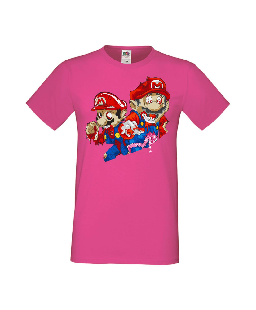 Мъжка Тениска Super Mario Mario Zombie 2