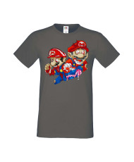 Мъжка Тениска Super Mario Mario Zombie 2