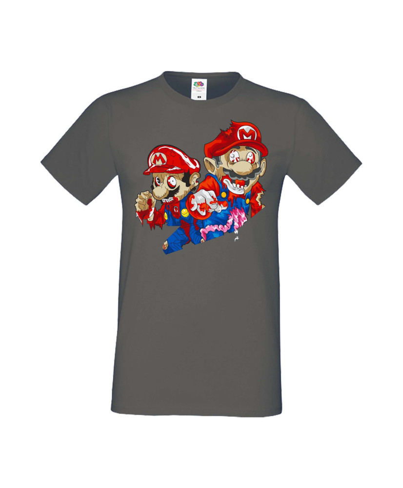 Мъжка Тениска Super Mario Mario Zombie 2