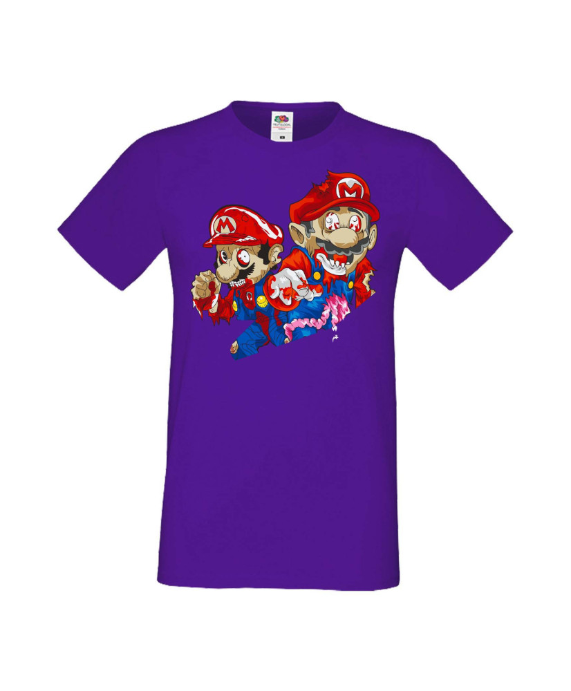 Мъжка Тениска Super Mario Mario Zombie 2