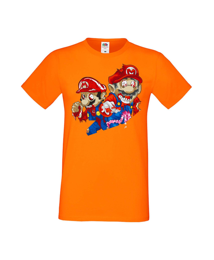 Мъжка Тениска Super Mario Mario Zombie 2