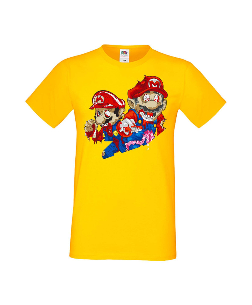 Мъжка Тениска Super Mario Mario Zombie 2