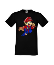 Мъжка Тениска Super Mario Mario Zombie 4