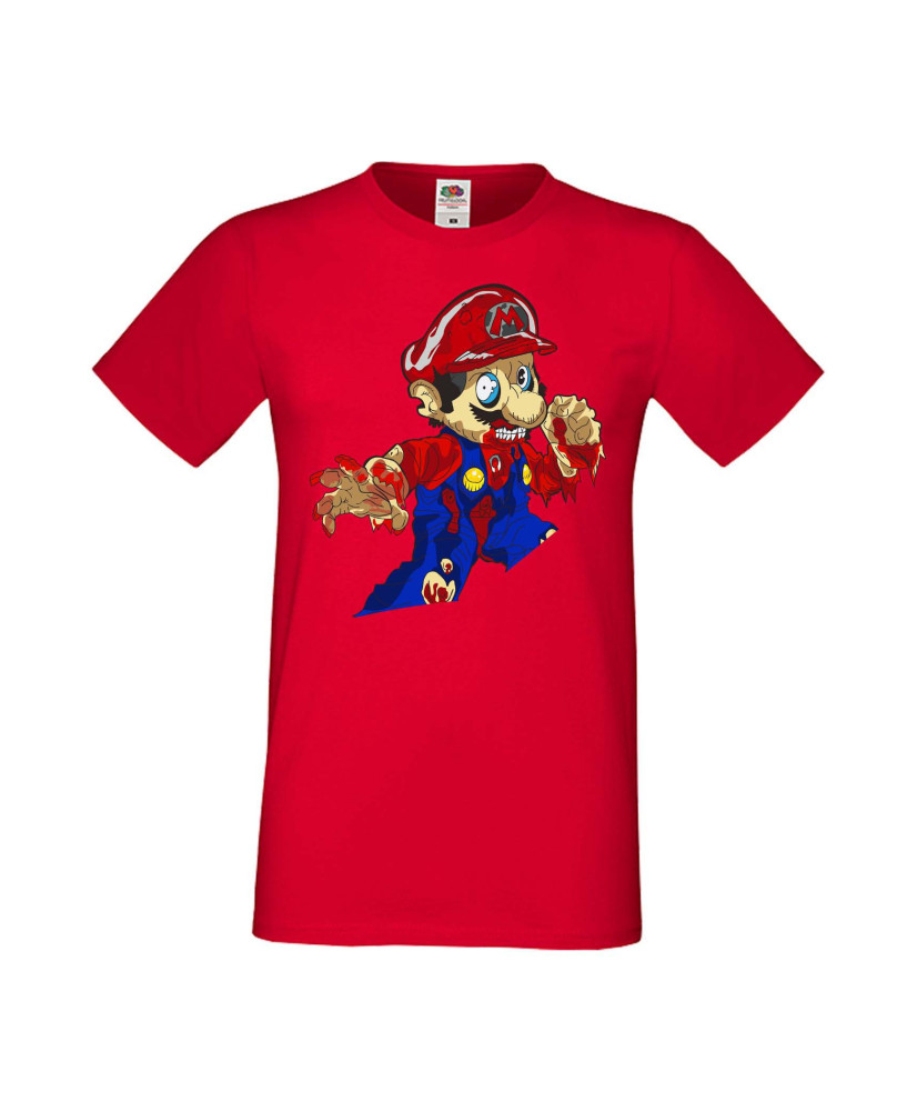 Мъжка Тениска Super Mario Mario Zombie 4