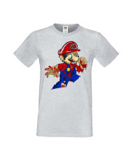 Мъжка Тениска Super Mario Mario Zombie 4