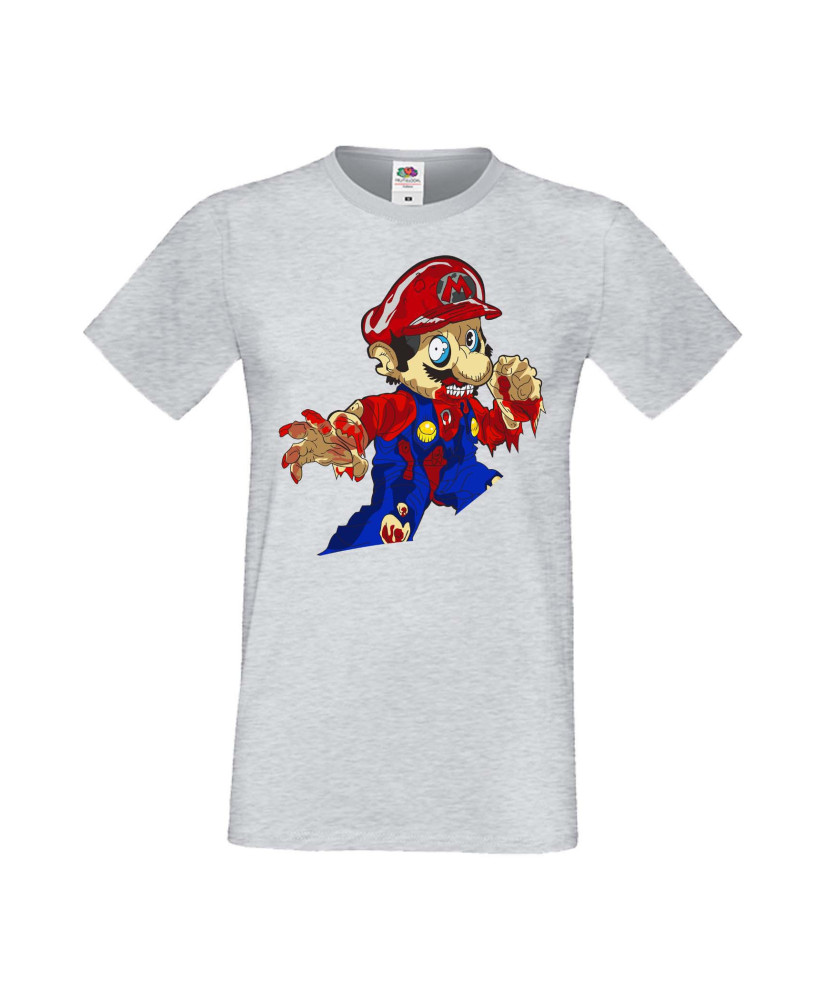 Мъжка Тениска Super Mario Mario Zombie 4