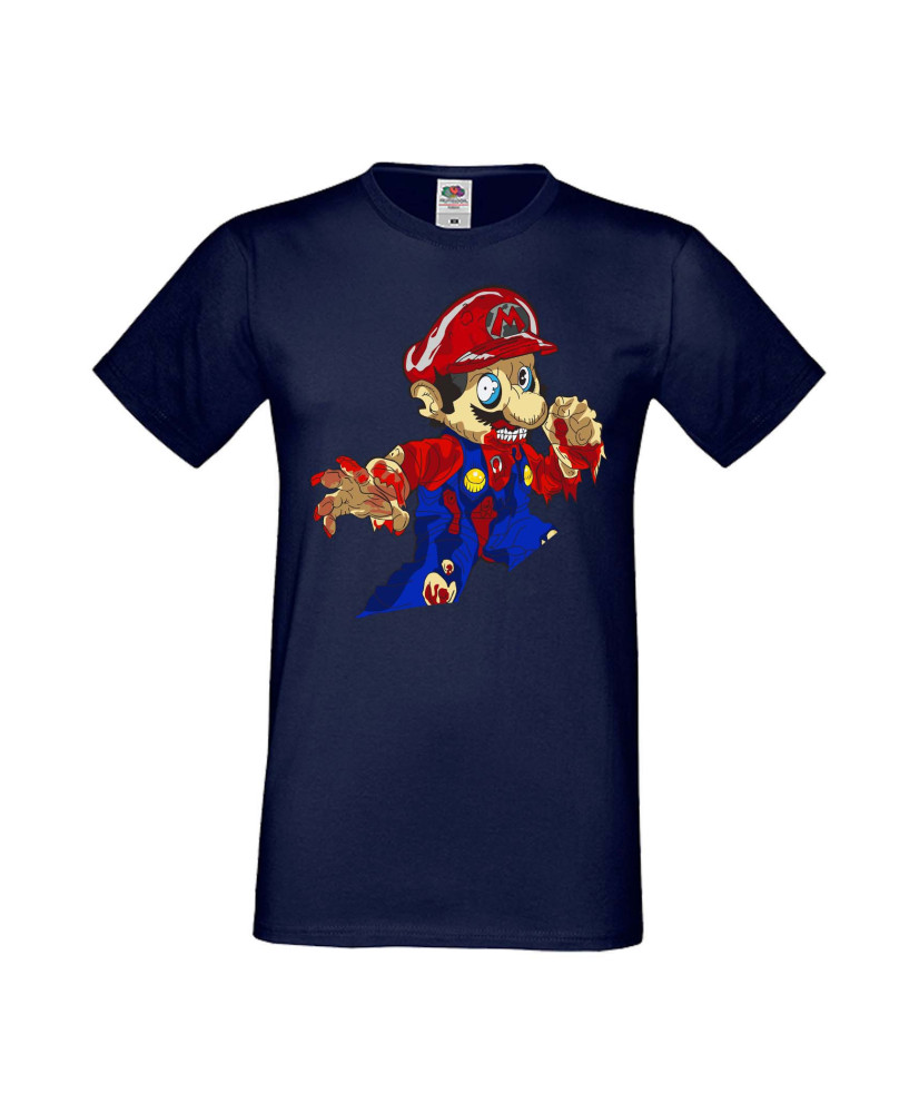 Мъжка Тениска Super Mario Mario Zombie 4