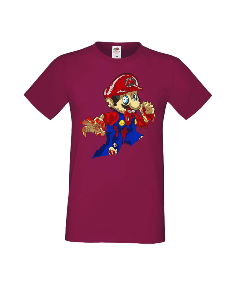 Мъжка Тениска Super Mario Mario Zombie 4