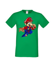 Мъжка Тениска Super Mario Mario Zombie 4