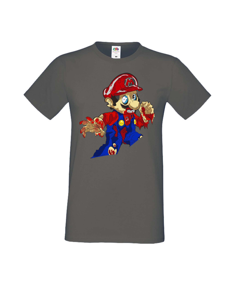 Мъжка Тениска Super Mario Mario Zombie 4