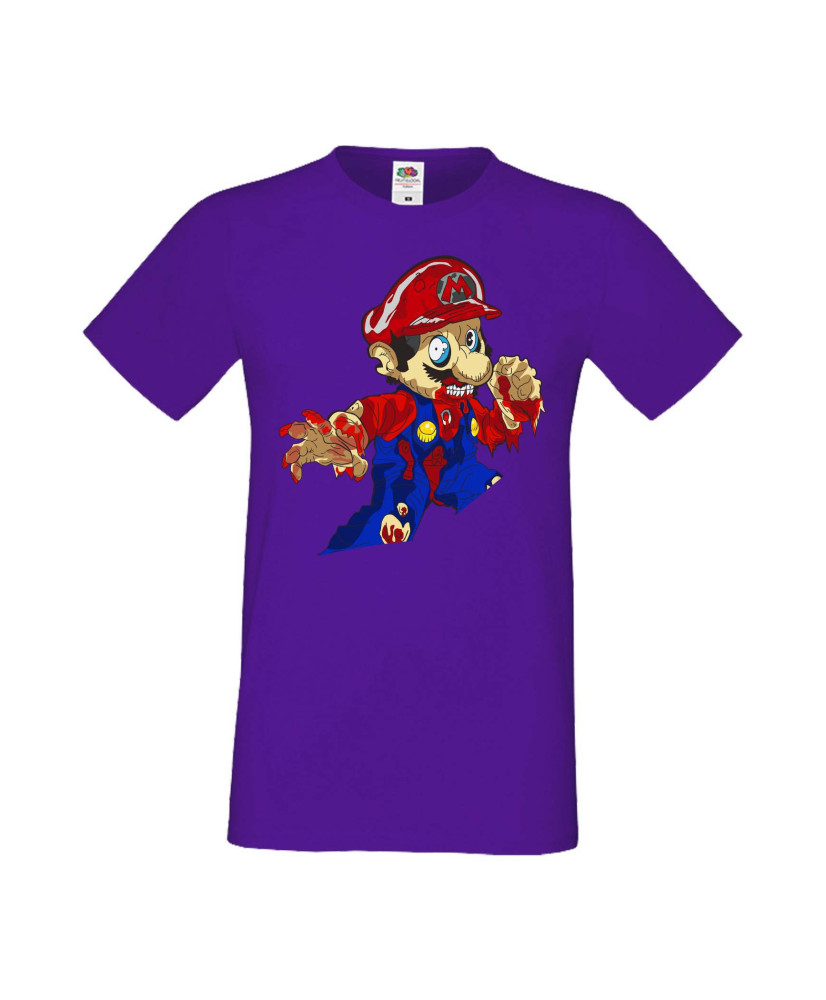 Мъжка Тениска Super Mario Mario Zombie 4