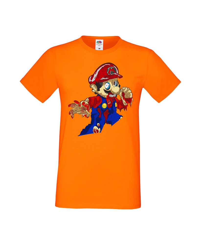 Мъжка Тениска Super Mario Mario Zombie 4