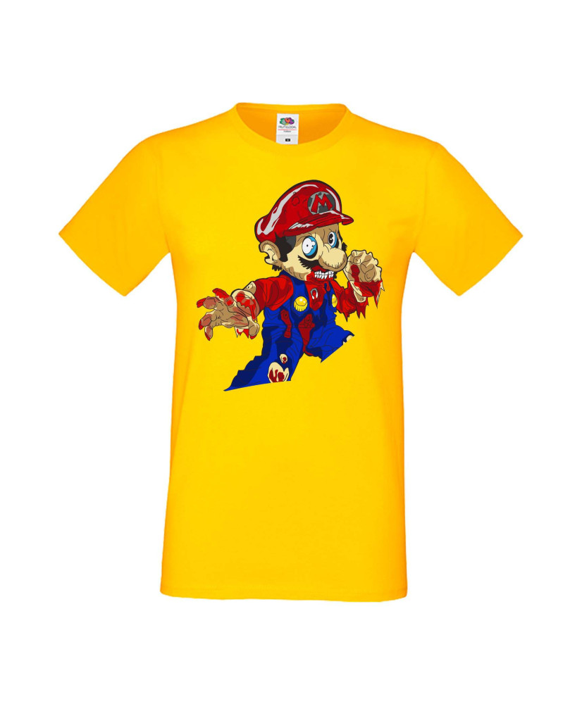 Мъжка Тениска Super Mario Mario Zombie 4