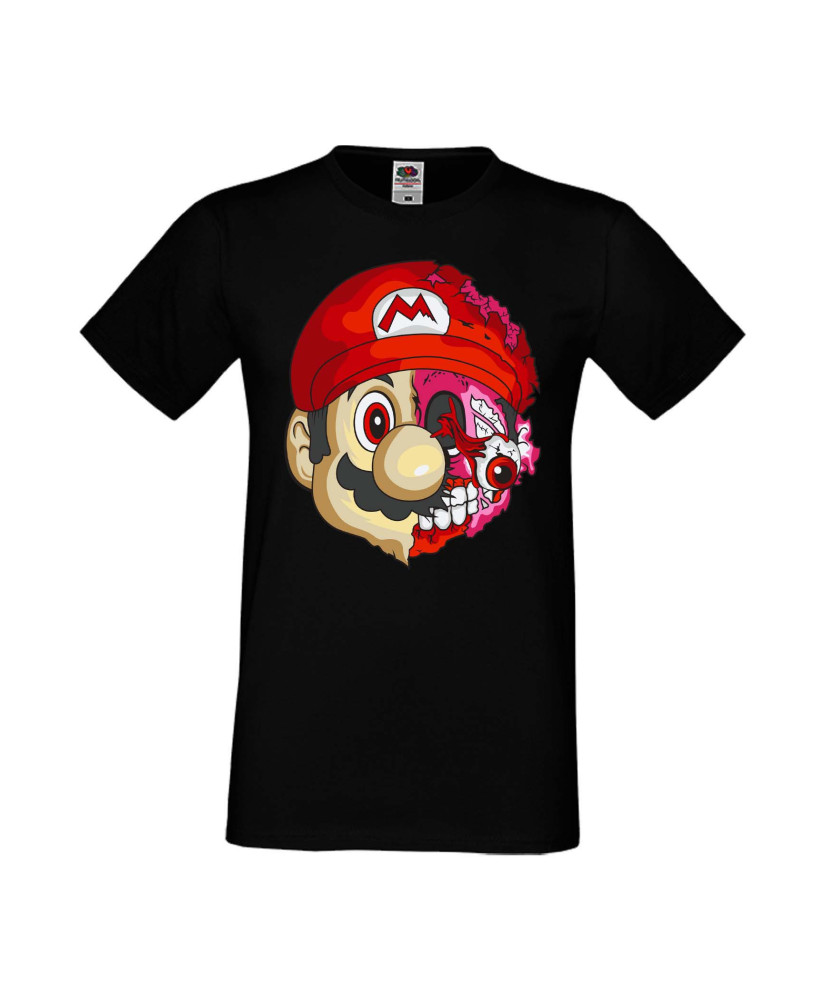 Мъжка Тениска Super Mario Mario Zombie 5