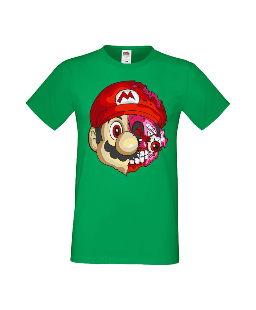 Мъжка Тениска Super Mario Mario Zombie 5