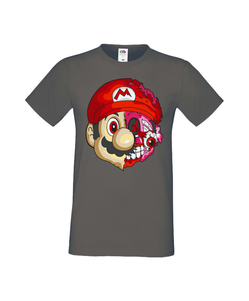 Мъжка Тениска Super Mario Mario Zombie 5