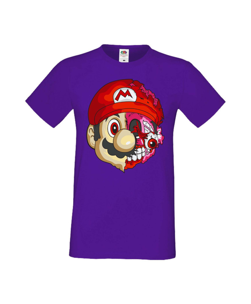 Мъжка Тениска Super Mario Mario Zombie 5