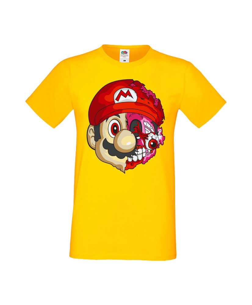 Мъжка Тениска Super Mario Mario Zombie 5