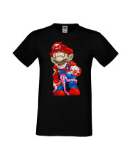Мъжка Тениска Super Mario Mario Zombie 6