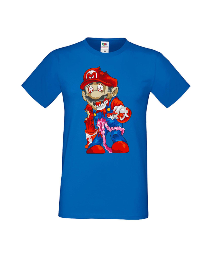 Мъжка Тениска Super Mario Mario Zombie 6