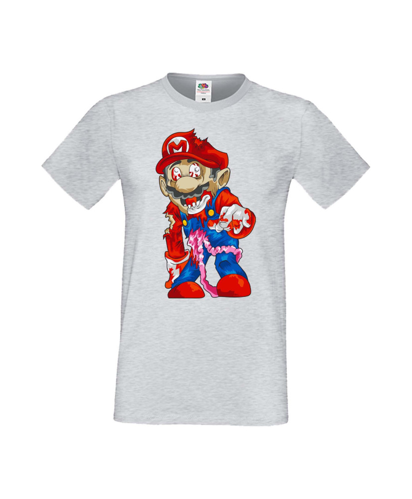 Мъжка Тениска Super Mario Mario Zombie 6