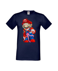 Мъжка Тениска Super Mario Mario Zombie 6