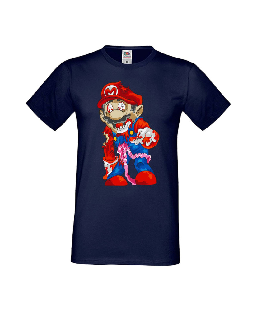 Мъжка Тениска Super Mario Mario Zombie 6