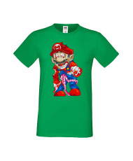 Мъжка Тениска Super Mario Mario Zombie 6