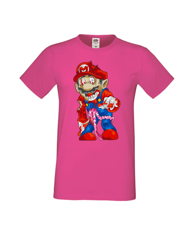 Мъжка Тениска Super Mario Mario Zombie 6
