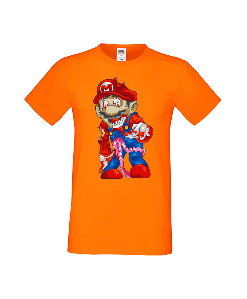 Мъжка Тениска Super Mario Mario Zombie 6