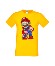 Мъжка Тениска Super Mario Mario Zombie 6