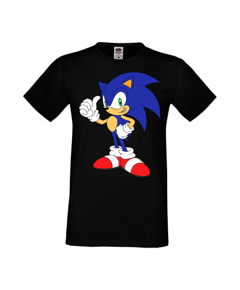 Мъжка Тениска Sega Sonic Tales Knuckles Sonic 005