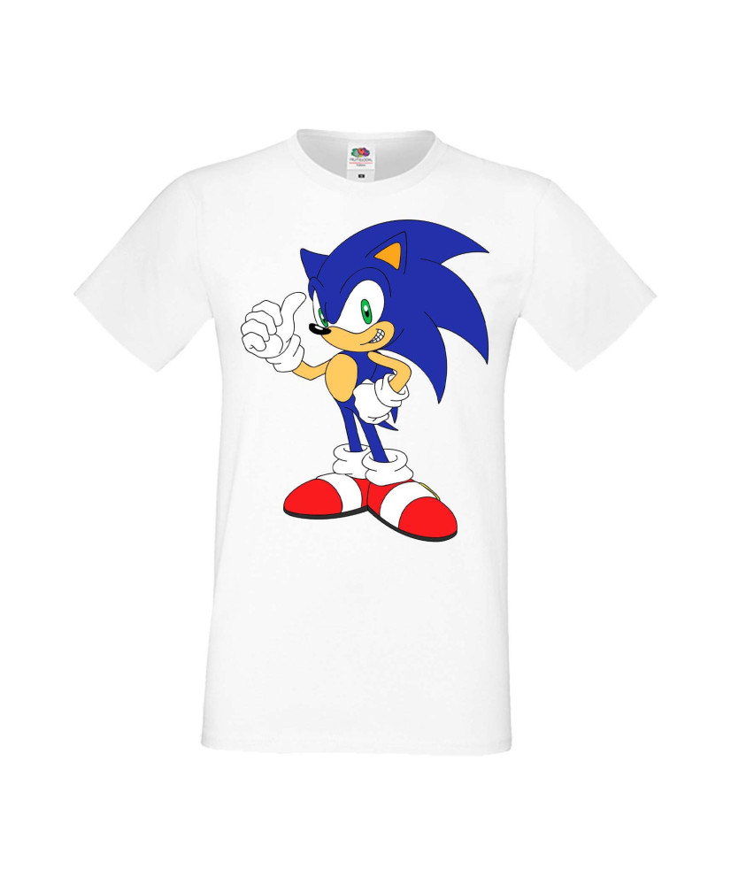 Мъжка Тениска Sega Sonic Tales Knuckles Sonic 005