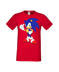 Мъжка Тениска Sega Sonic Tales Knuckles Sonic 005