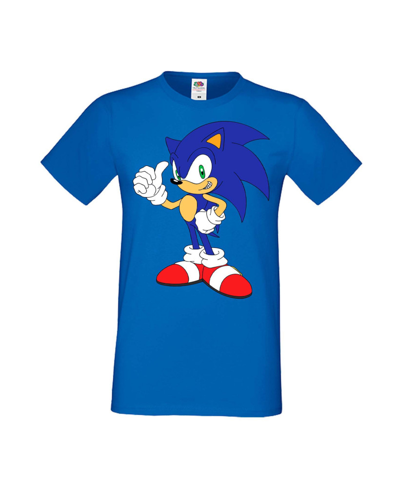 Мъжка Тениска Sega Sonic Tales Knuckles Sonic 005