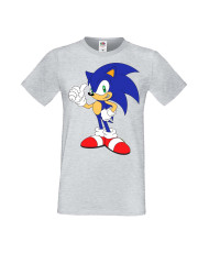 Мъжка Тениска Sega Sonic Tales Knuckles Sonic 005