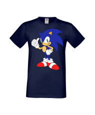 Мъжка Тениска Sega Sonic Tales Knuckles Sonic 005