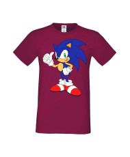 Мъжка Тениска Sega Sonic Tales Knuckles Sonic 005