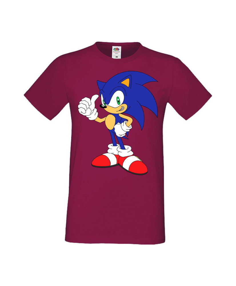 Мъжка Тениска Sega Sonic Tales Knuckles Sonic 005