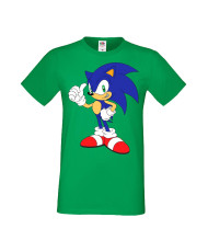 Мъжка Тениска Sega Sonic Tales Knuckles Sonic 005
