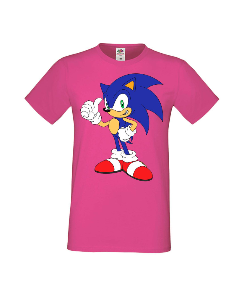 Мъжка Тениска Sega Sonic Tales Knuckles Sonic 005