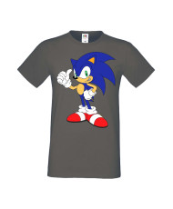 Мъжка Тениска Sega Sonic Tales Knuckles Sonic 005