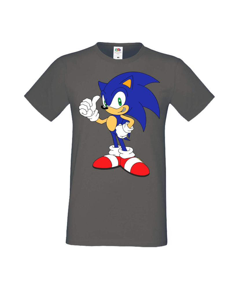 Мъжка Тениска Sega Sonic Tales Knuckles Sonic 005